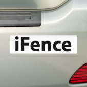 iFence バンパーステッカー (車上)