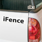 iFence バンパーステッカー (トラック上)