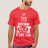 IfIO Cant Fi It No One Can Meican Spanish Uncle re Tシャツ (正面)