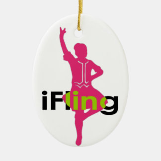 iFling高地のダンサー セラミックオーナメント