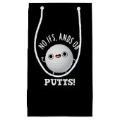 IfsまたはパットゴルフパおもしろいンダークBG スモールペーパーバッグ (正面)