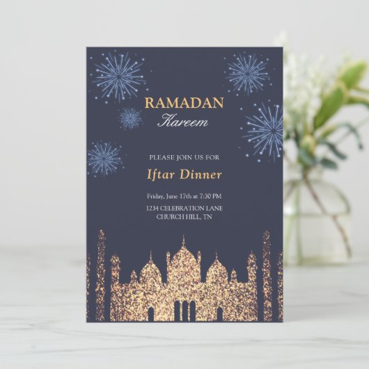 Iftarエレガント招待 招待状 (スタンド正面)