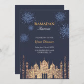 Iftarエレガント招待 招待状 (正面/裏面)