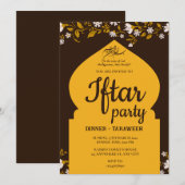 IFTARパーティの招待状 招待状 (正面/裏面)