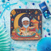 Iftar使い捨てパパプレート ペーパープレート (パーティー)