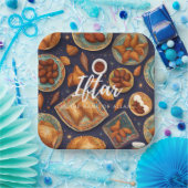 Iftar使い捨てプレート ペーパープレート (パーティー)