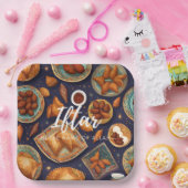 Iftar使い捨てプレート ペーパープレート (パーティー)