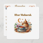 Iftar Dinner Invitations シーズンカード (正面/裏面)