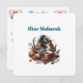 Iftar Dinner Invitations シーズンカード (正面/裏面)