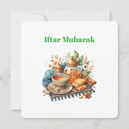 Iftar Dinner Invitations シーズンカード (正面)