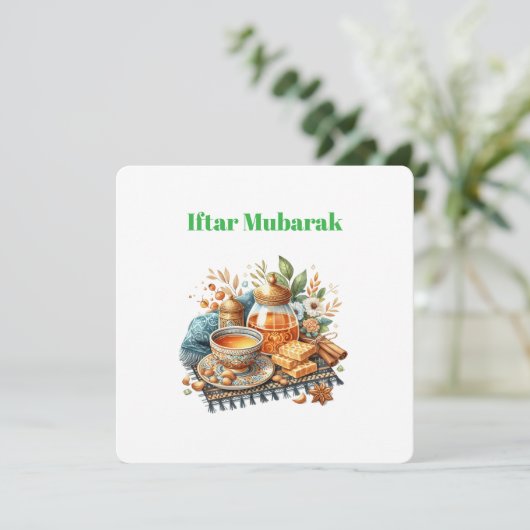 Iftar Dinner Invitations シーズンカード (スタンド正面)