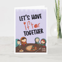 Iftar Invite - Friends カード