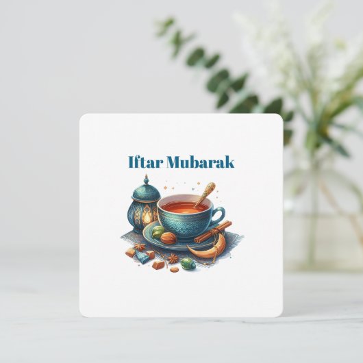 Iftar Mubarak Dinner Invitations シーズンカード (スタンド正面)