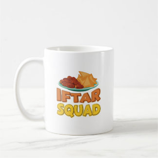 Iftar Squad Ramadan Food Illustration コーヒーマグカップ