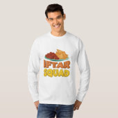 Iftar Squad Ramadan Food Illustration Tシャツ (正面フル)