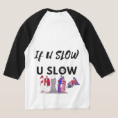 Ifuslowuslow Tシャツ (レイダウン裏面)