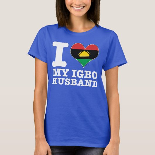 Igbo夫ギフト Tシャツ (正面)