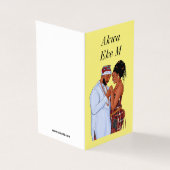 Igbo Romantic Love詩グリーティングカード (外部)