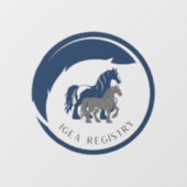 IGEAロゴウィンドウ貼りデカール ウィンドウサイン (シート)