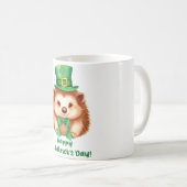 Igel Gráinneog Happy St. Patricks Day コーヒーマグカップ (正面右)