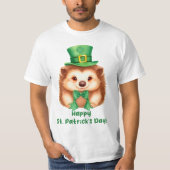 Igel Gráinneog Happy St. Patricks Day Tシャツ (正面)