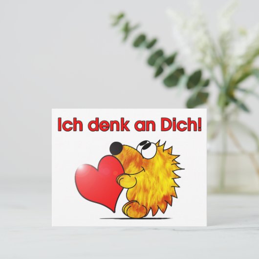 Igel - Ich denk an Dich ポストカード (スタンド正面)