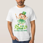 Igel Igelin Gráinneog Happy St. Patricks Day Tシャツ (正面)