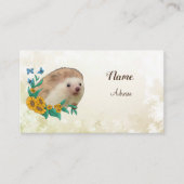 Igel im Blumenbeet   名刺 (正面)