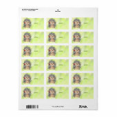 Igel mit Kirschen ラベル (フルシート)