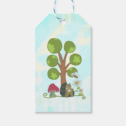 Igel unterm Baum ギフトタグ (正面)