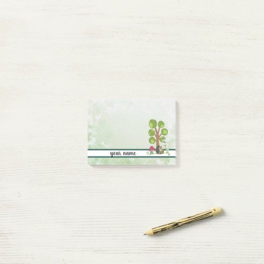 Igel unterm Baum ポストイット (デスク上)