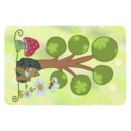 Igel unterm Baum  マグネット (横)