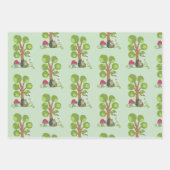 Igel unterm Baum ラッピングペーパーシート (正面3)