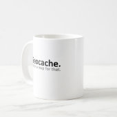 iGeocache ジョークマグカップ コーヒーマグカップ (正面左)