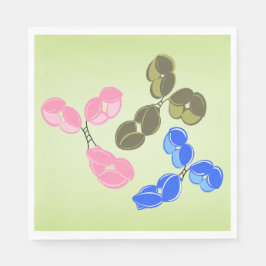 IgGペーパーナプキン – 50個のサイ違うズ スタンダードランチョンナプキン