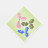 IgGペーパーナプキン – 50個のサイ違うズ スタンダードランチョンナプキン (角)