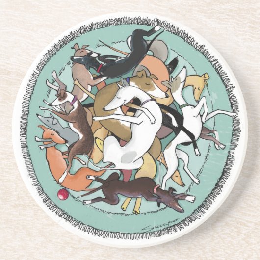 Iggiesのコースターの"もつれ" コースター (正面)