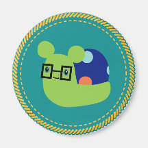 IGGPPCampカタツムリのマスコットマグネット