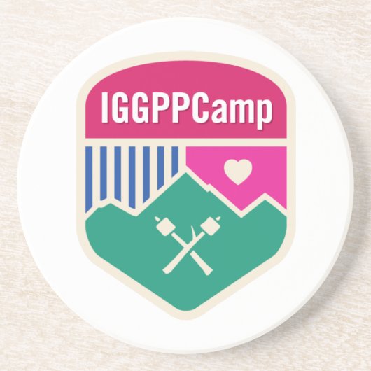 IGGPPCampプライドストーンコースター コースター (正面)