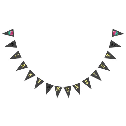 IGGPPCamp毛布フォートレイクモンスター バンティングフラッグ (全)