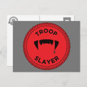 IGGPPCamp 2020部隊プライドバッジポストカード歯 ポストカード (正面/裏面)