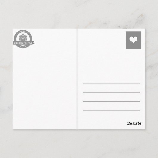 IGGPPCamp 2025 Troop Sunset Pride ポストカード (裏面)