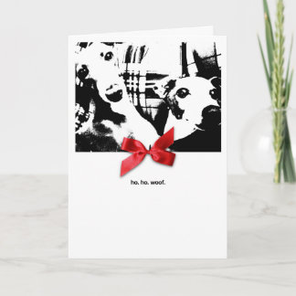 IggyのクリスマスHo。 Ho。 Woof. シーズンカード