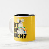 Iggy-Is-It-Too-Much-Black-文字 ツートーンマグカップ (正面左)