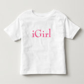 iGirl オンシィ - トドラーTシャツ (正面)