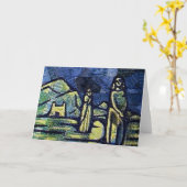 Iglesia カード (黄色い花)