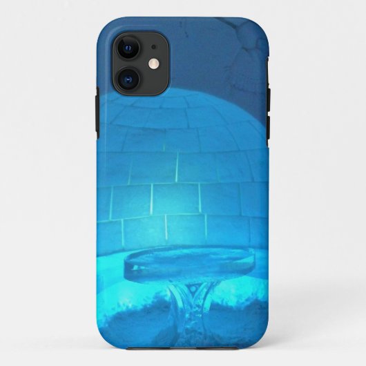 Igloo Room at Hotel de Glace,ケベック,カナダ Case-Mate iPhoneケース (裏面)