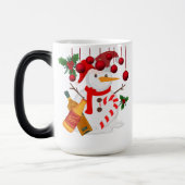 Igloo With Beer – Funny Christmas Mug Gift モーフィングマグカップ (左)