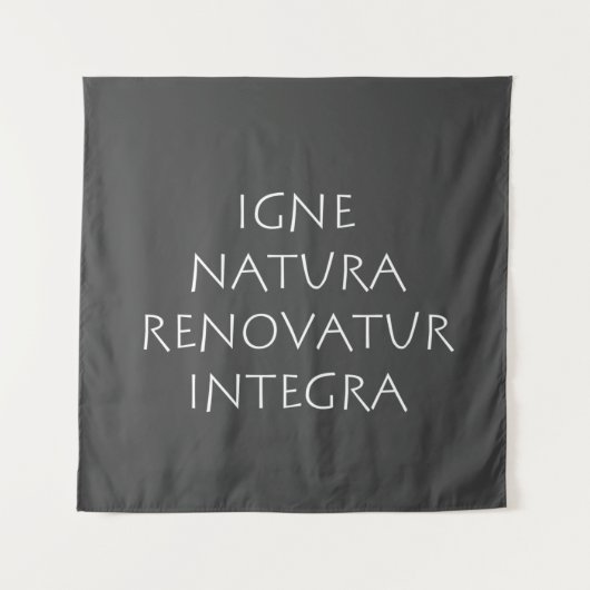 Igne natura renovatur integra タペストリー (正面)