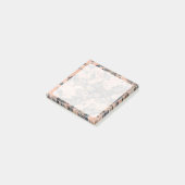 Igneous Granite- Geologist's Rock Textured ポストイット (アングル)